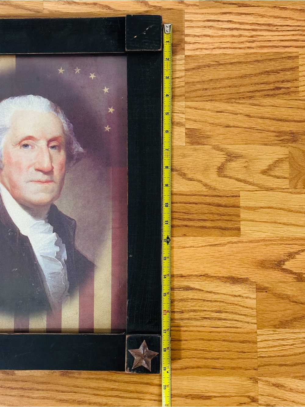 Vintage George Washington Frame - Picture 9 of 10